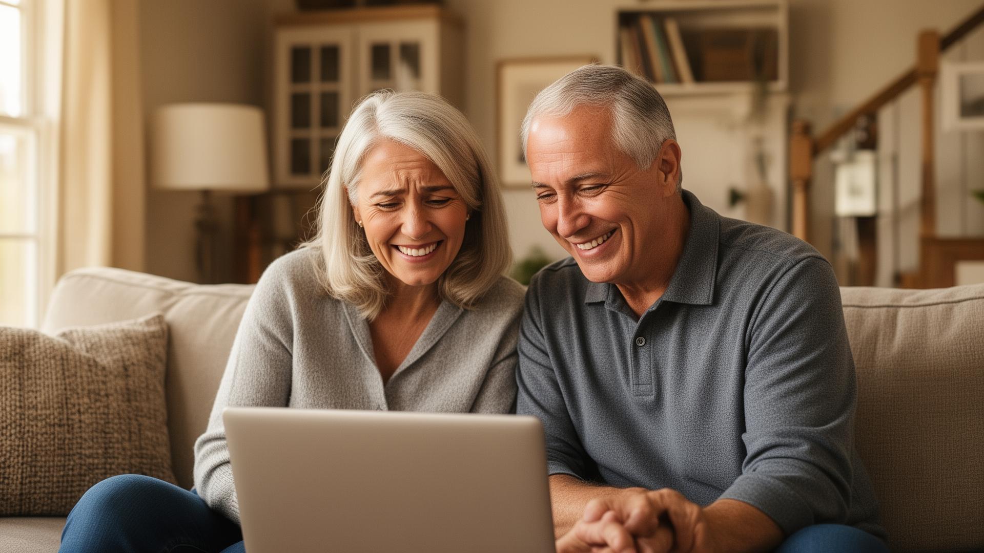 Happy couple selling their Central Florida home for cash in Winter Park